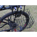 Wicker Woven Front Decorative Bicycle Basket